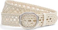 rag & bone Audrey Woven Leather Belt