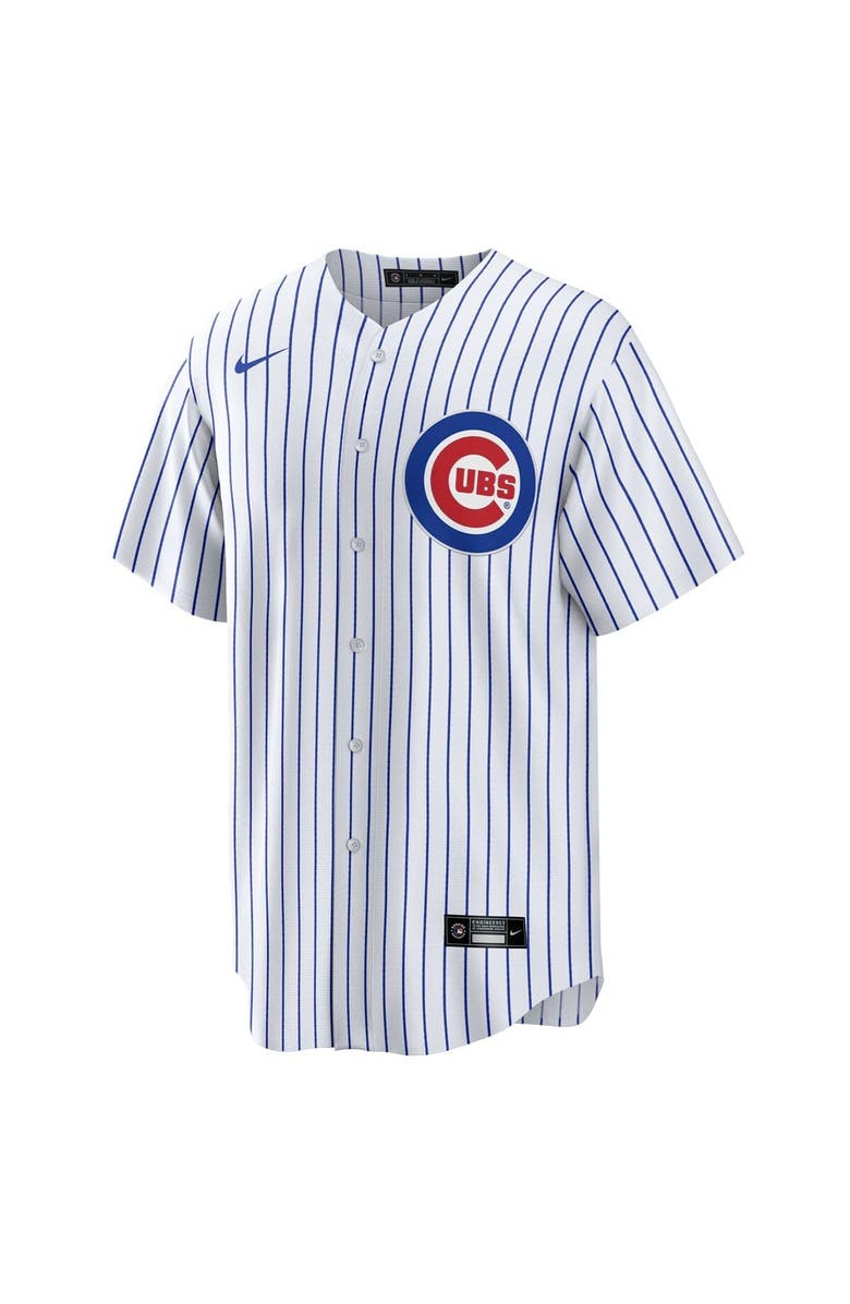 Nike Men's Nike Kyle Tucker White Chicago Cubs Home Replica Player Jersey, Alternate, color,
