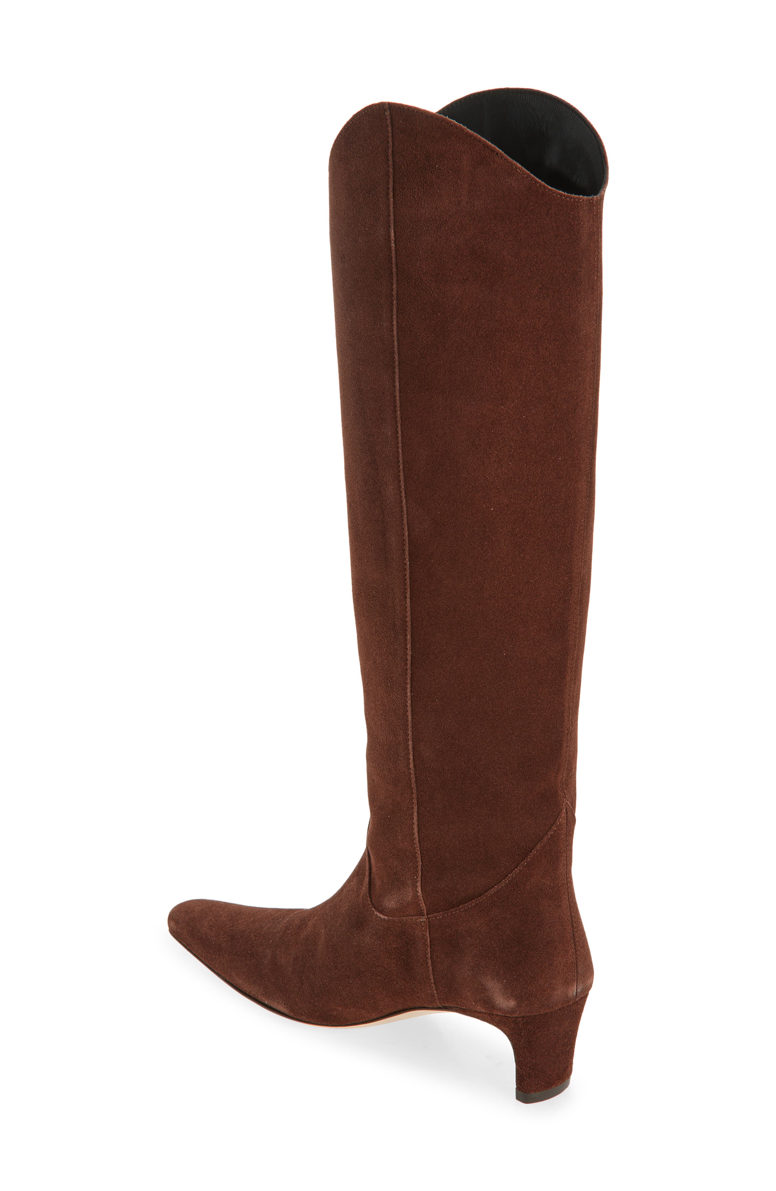 STAUD Wally Western Boot, Alternate, color, Mahogany