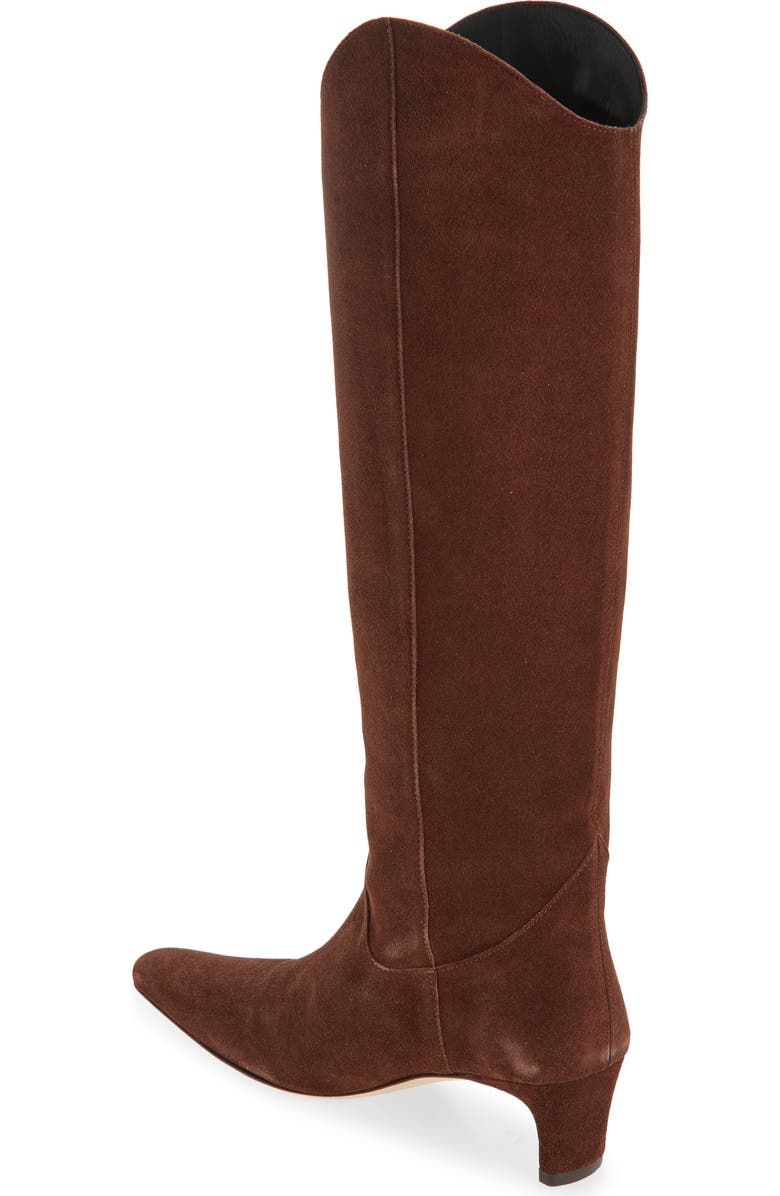 STAUD Wally Western Boot, Alternate, color, Mahogany
