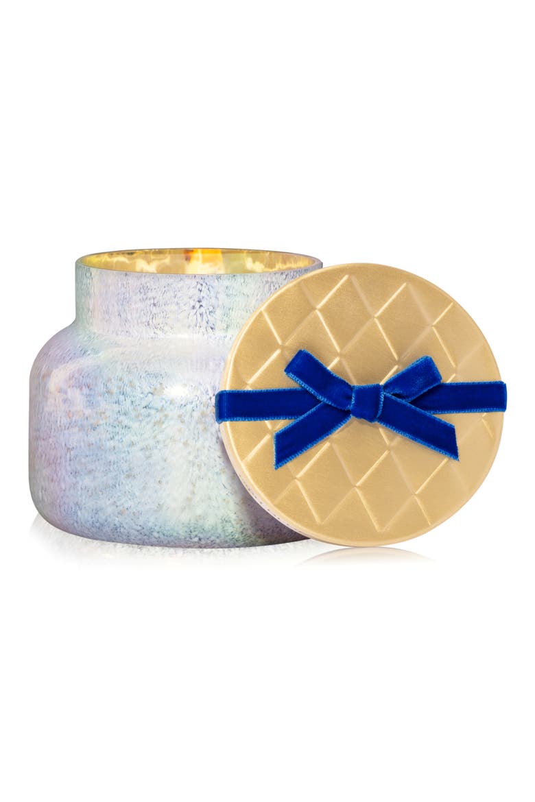 Winter Bazaar Volcano Signature Candle, Main, color, WHITE MULTI