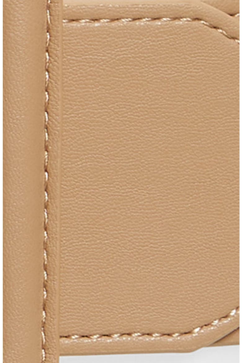 x Atlantic-Pacific Covered Buckle Stretch Belt, Alternate, color, TAN CAPPUCCINO