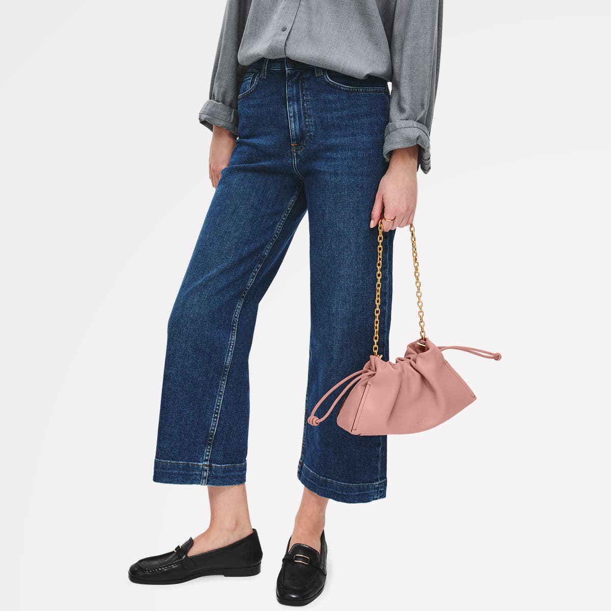 The Roxburgh Medium Chain Clutch, Alternate, color, Carnation