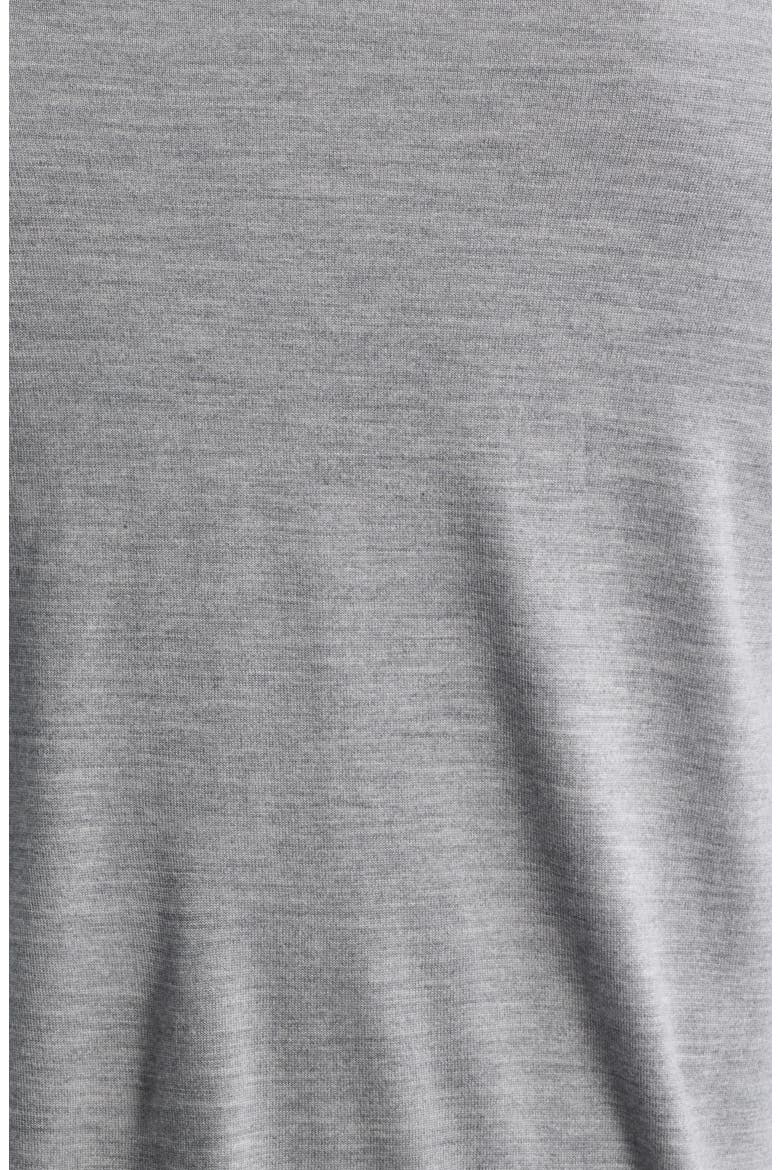 Crown Crafted Merino Wool Cardigan, Alternate, color, GALE GREY