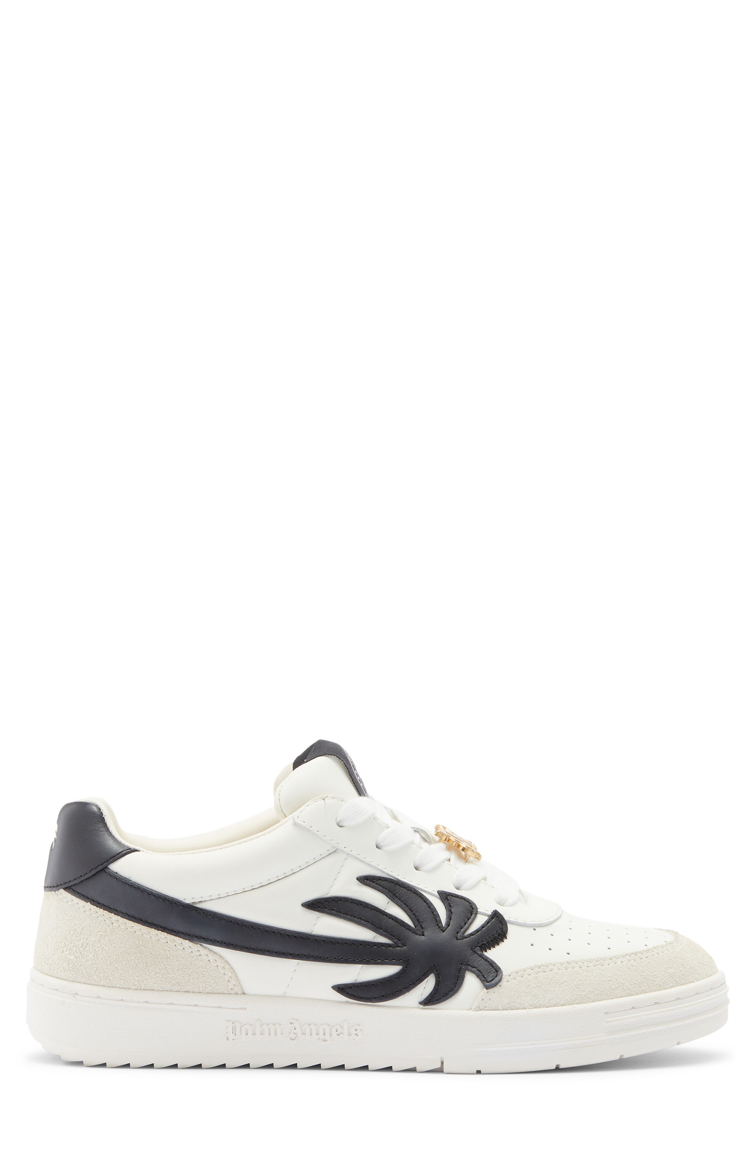 Palm Angels Palm Beach University Sneaker, Alternate, color, White Black