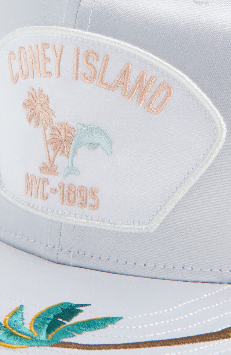 Goorin Bros. Island Getaway Trucker Hat, Alternate, color, Sky