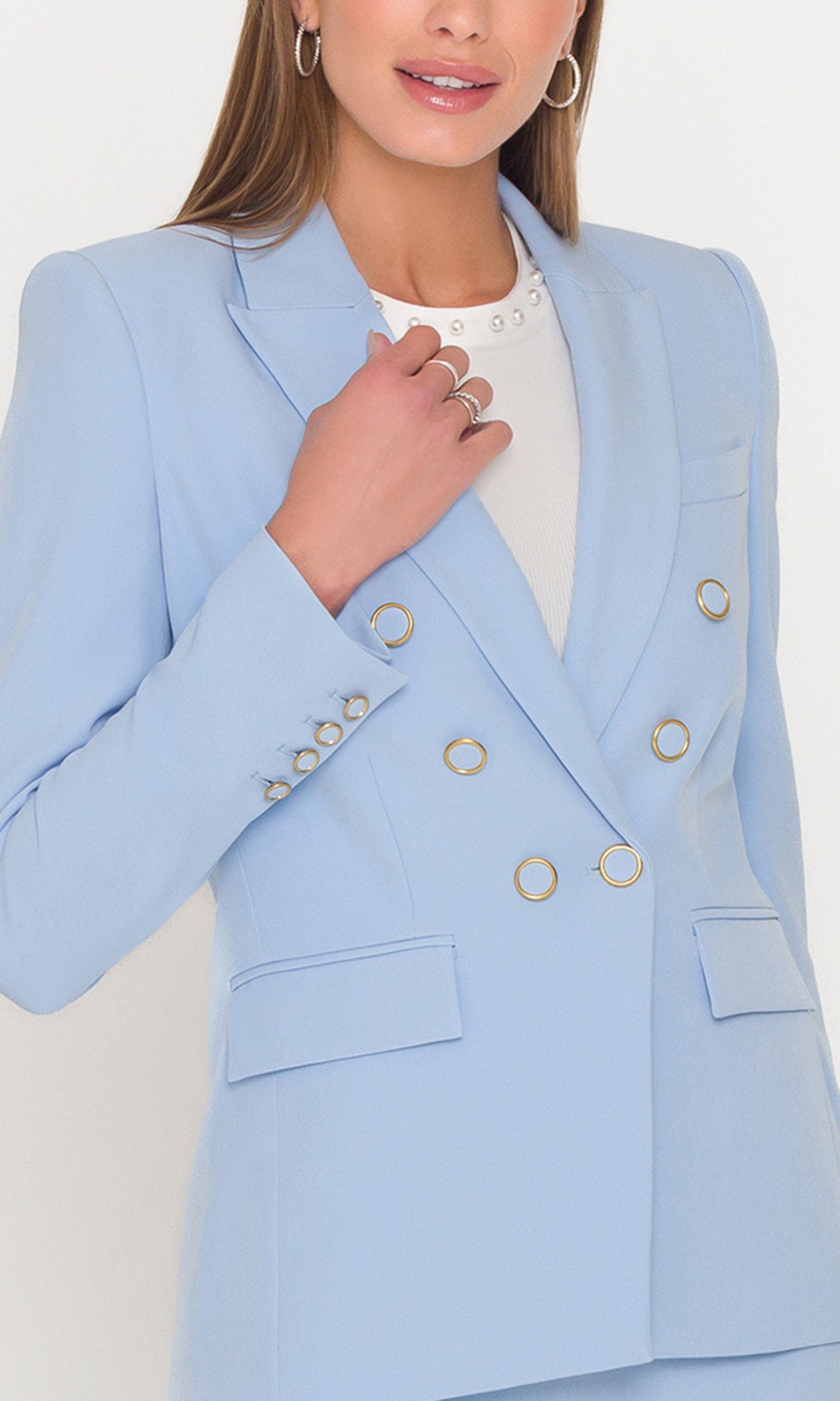 Emilio Crepe Blazer - image 2