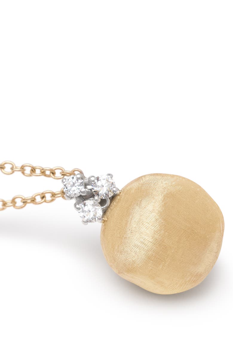 Marco Bicego 18K Gold & Diamond Pendant Necklace, Alternate, color, 