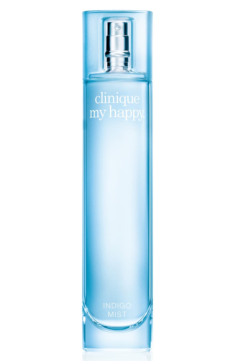 Clinique My Happy<sup
®</sup
 Indigo Mist Perfume Spray, Main, color, 
