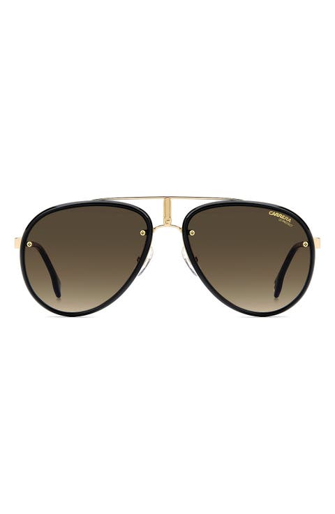 Glory 58mm Pilot Sunglasses