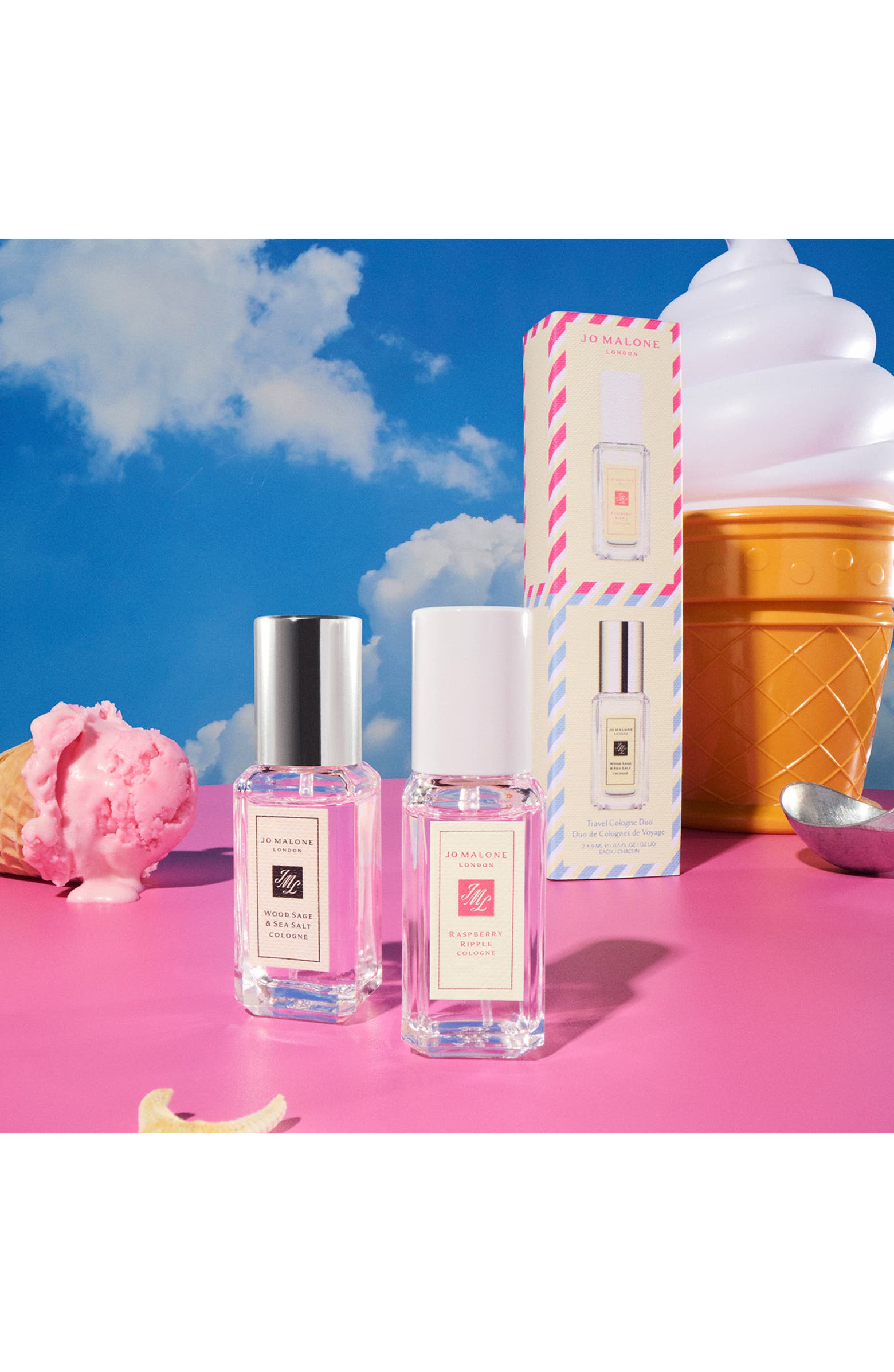 Jo Malone London™ Raspberry Ripple & Wood Sage & Sea Salt Cologne Set ...