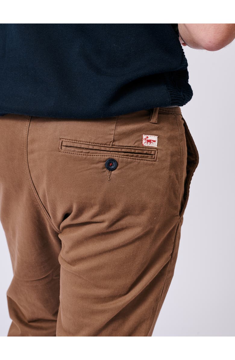 Aubin Witham Straight Leg Stretch Chino Pants, Alternate, color, Toffee