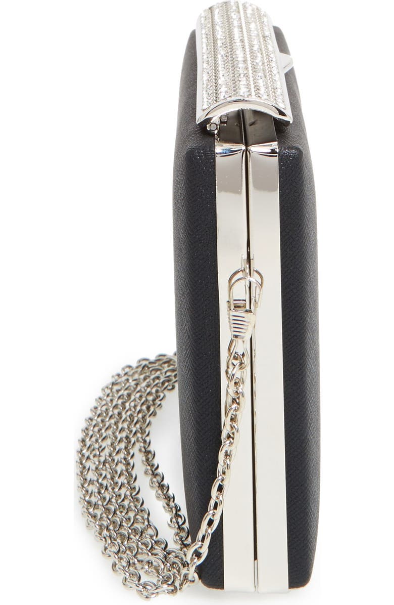 ZZDNU Natasha Couture Natasha Couture Crystal Embellished Frame Clutch, Alternate, color,