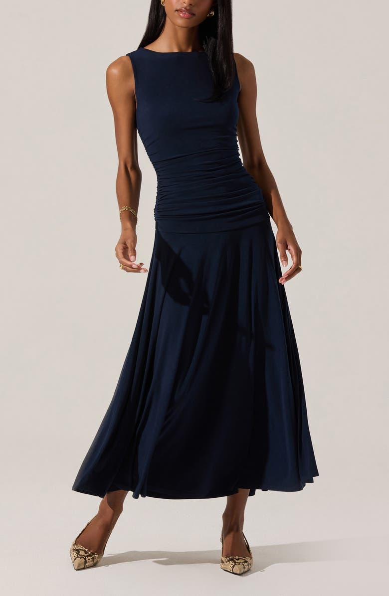 ASTR the Label Melisandre Sleeveless A-Line Dress, Alternate, color,