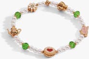 Alex and Ani Tea Party Beaded Stretch Bracelet