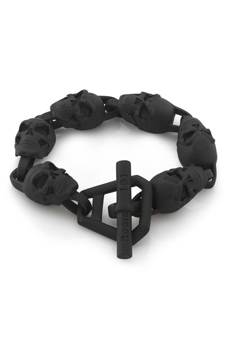 Room101 Skull Bracelet, Main, color, 