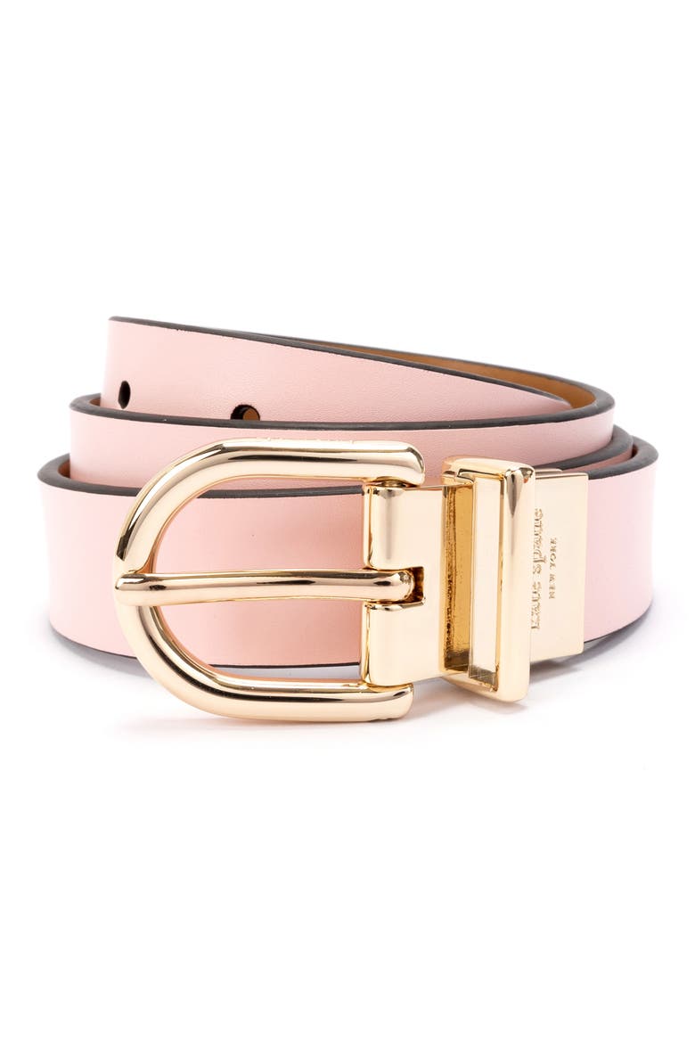 reversible belt, Main, color, CREPE PINK / BUNGALOW
