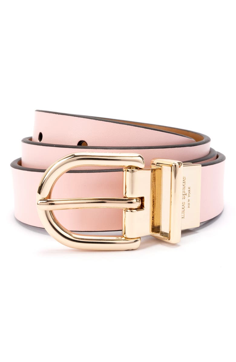 Kate Spade New York reversible belt, Main, color, Crepe Pink / Bungalow
