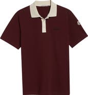 Moncler Logo Patch Cotton Piqué Polo