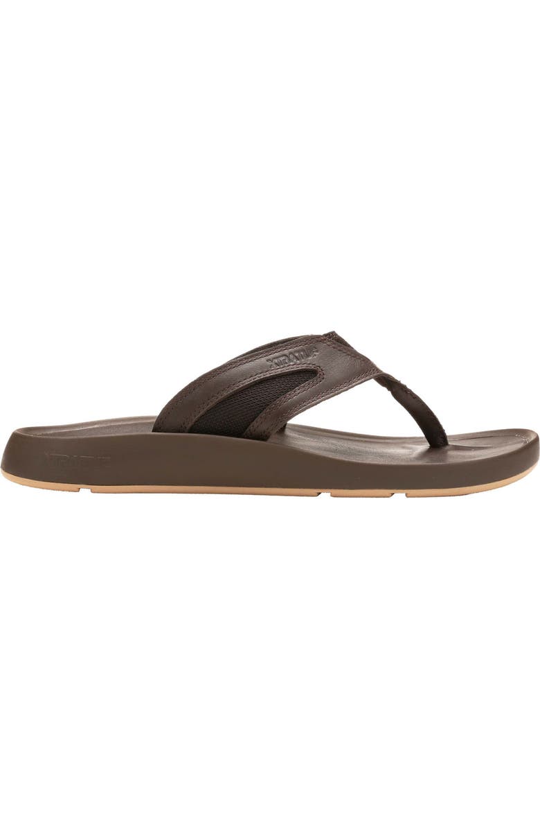 XTRATUF Men's South Shore Leather Flipflop, Main, color,