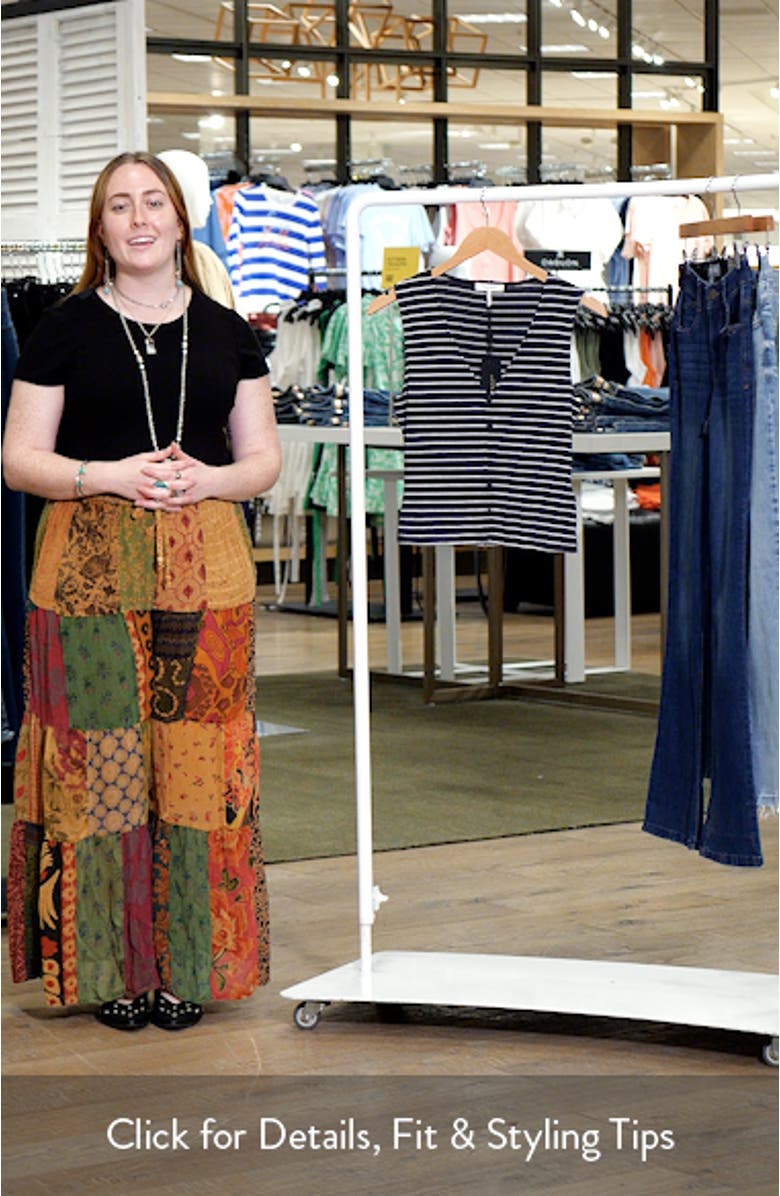 The Knit Stripe T-Shirt, sales video thumbnail