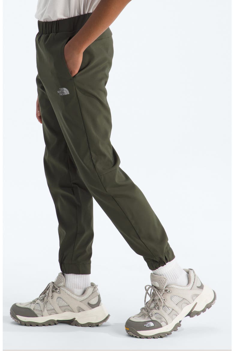 Kids' On The Trail Water Repellent Pants, Alternate, color, NEW TAUPE GREEN/ SILVER