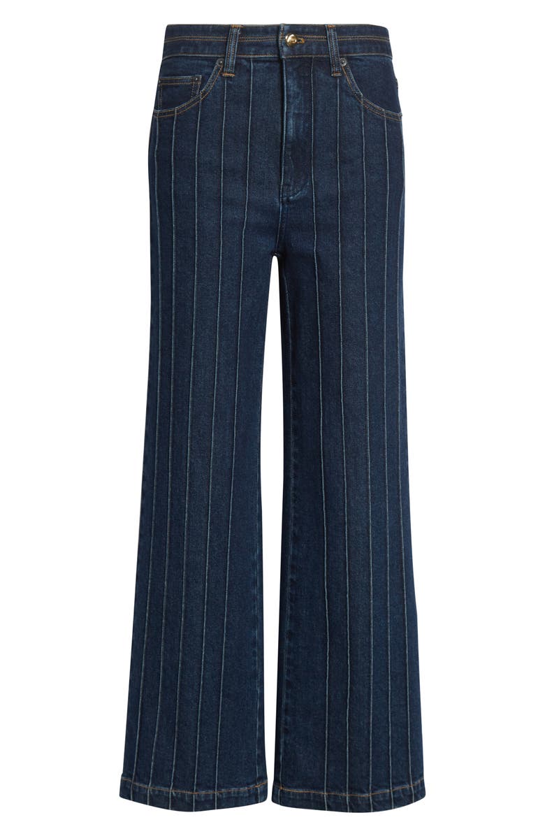 Cinq à Sept Camen Pintuck Flare Jeans, Alternate, color, Fontaine