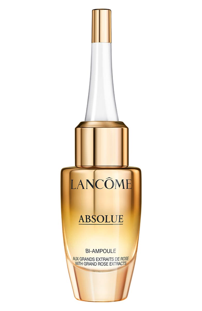 Lancôme Absolue Overnight Repairing Bi-Ampoule Concentrated Anti-Aging Serum, Main, color,