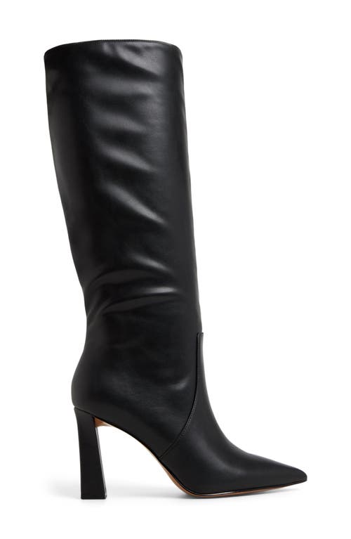 Aldo Nathalee Pointed Toe Knee High Boot In Black