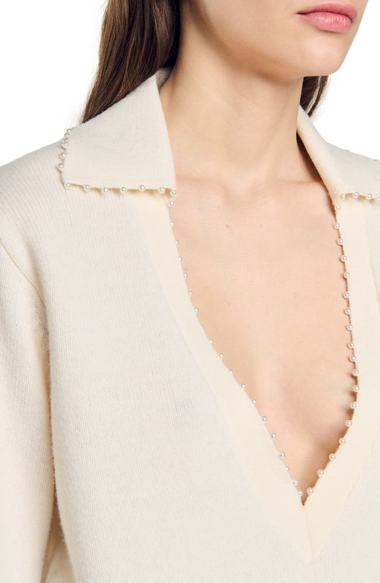 SANDRO Polo-neck sweater, Alternate, color, 