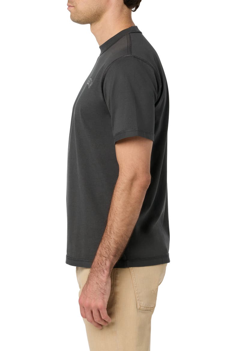 Logo Short Sleeve T-Shirt, Alternate, color, WASHED BLACK