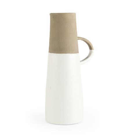 Garand  Two-Toned Ceramic Jug
