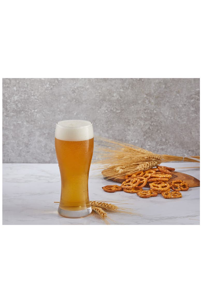 Callen Pilsner Beer Glass - Set of 4, Alternate, color, CLEAR