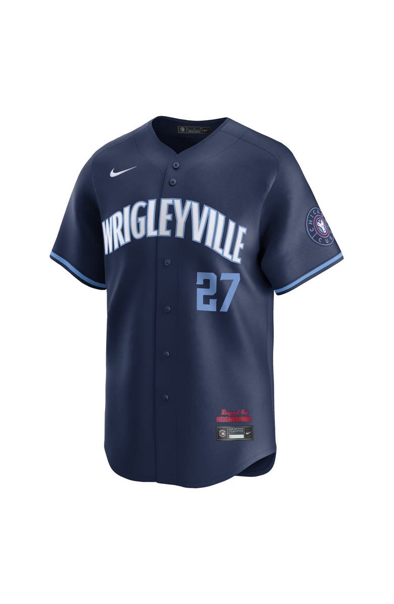 Nike Men's Nike Seiya Suzuki Navy Chicago Cubs City Connect Limited Player Jersey, Alternate, color, 