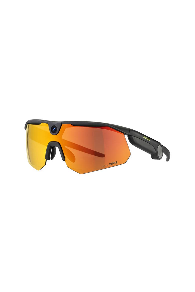 Ranger AI Sports Camera Glasses - Black Frame, Main, color, Black / White