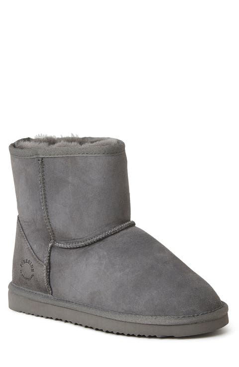 Fireside By Dearfoams Rosebery Genuine Shearling Boot