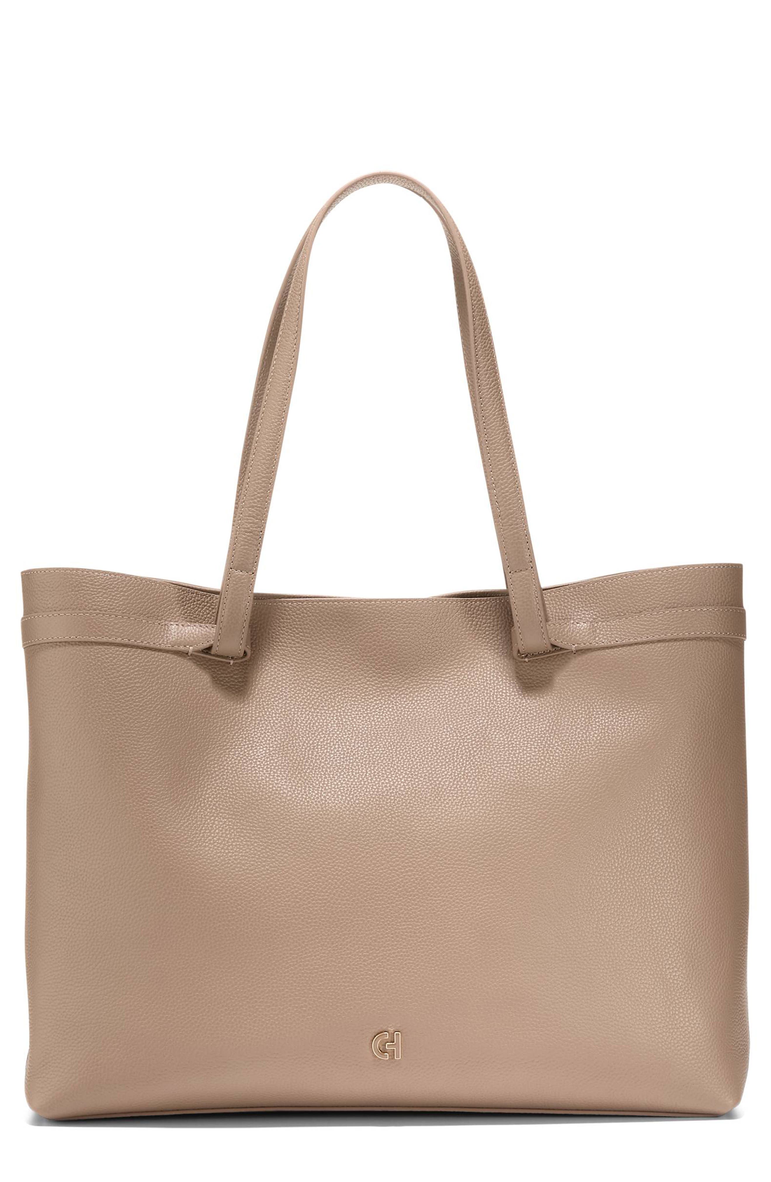 Cole Haan Essential Soft Leather Tote, Main, color, 