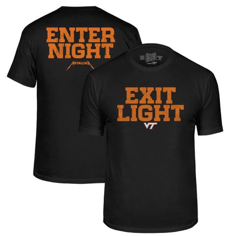 Men's Original Retro Brand Black Virginia Tech Hokies Metallica Retro T-Shirt