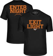Retro Brand Men's Original Retro Brand Black Virginia Tech Hokies Metallica Retro T-Shirt