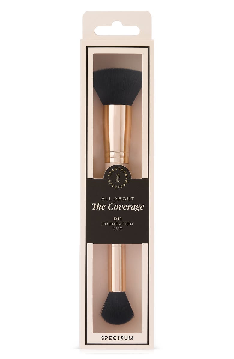 SPECTRUM All About the Brush D11 The Coverage Duo, Alternate, color, Light Beige