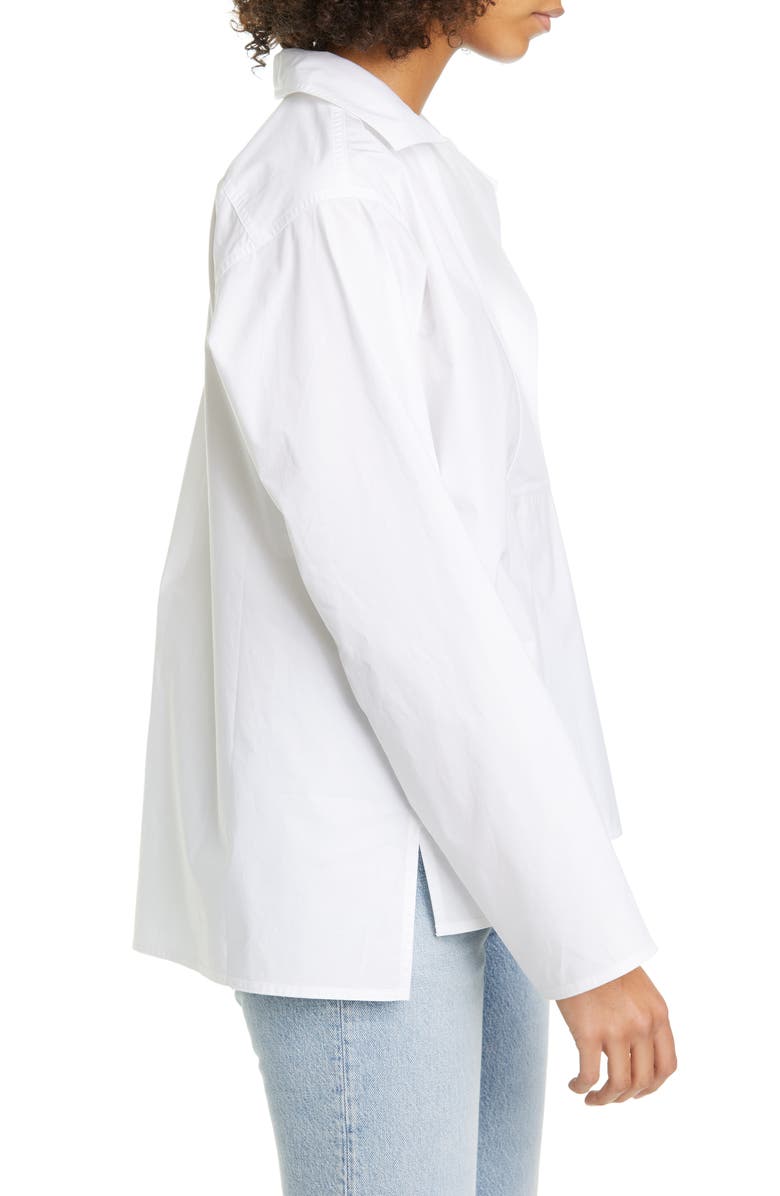 Sofie D'Hoore Cotton Poplin Shirt, Alternate, color,