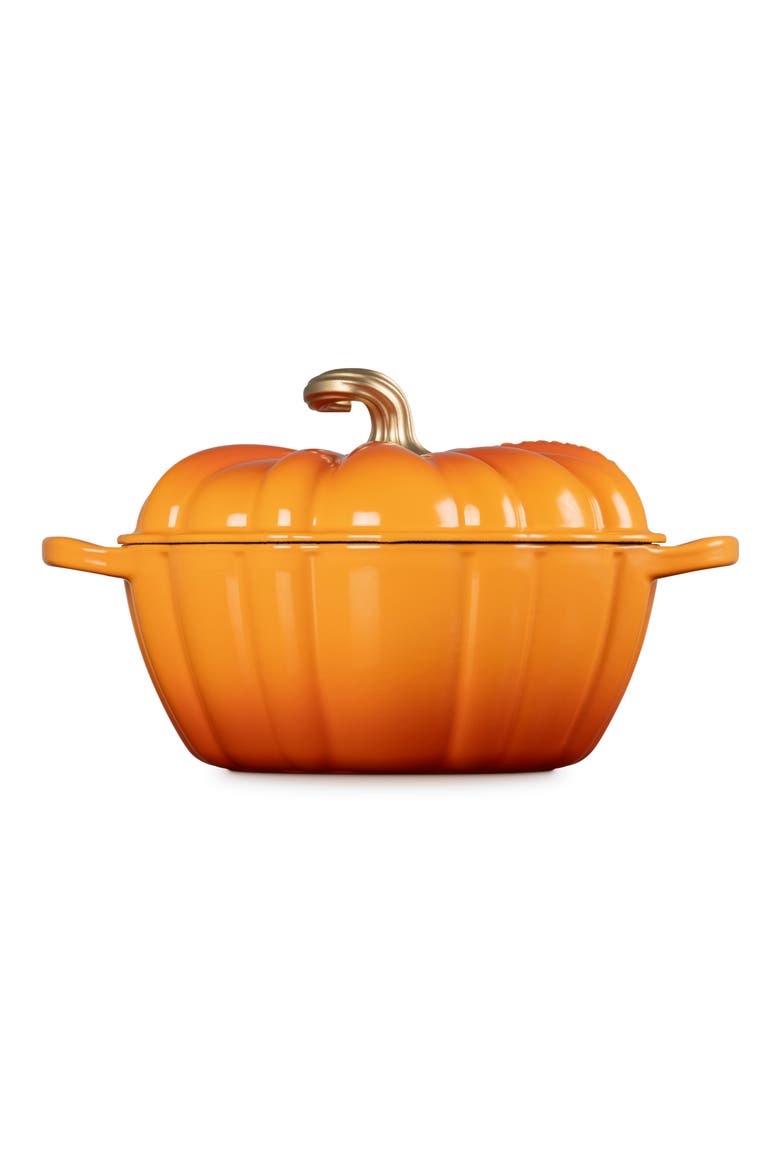 Figural Pumpkin Baking Dish, Alternate, color, PERSIMMON