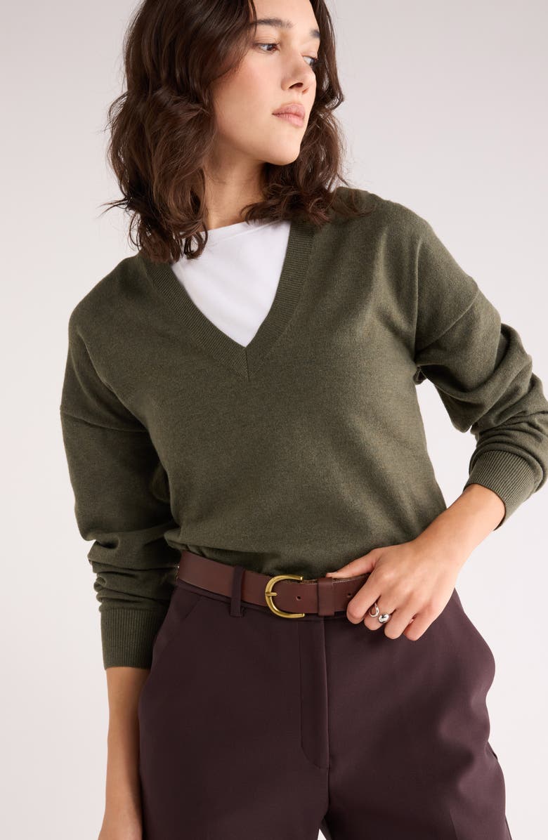 Cashmere V-Neck Sweater