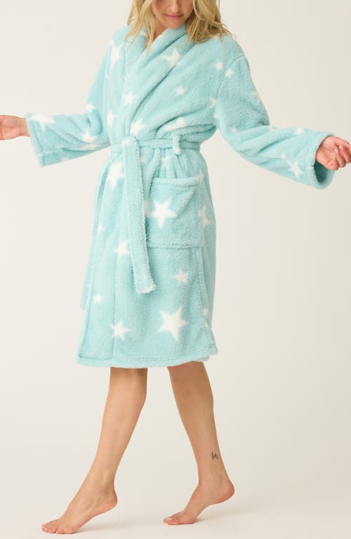 Pj Salvage Let's Get Cozy Plush Robe In Green