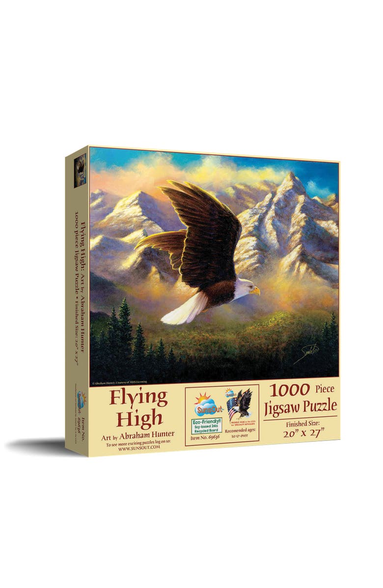 Sunsout Flying High 1000 piece Jigsaw Puzzle for Adults, Main, color, Multicolor