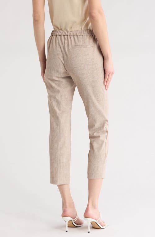 Theory Treeca Crop Pull-on Pants In Neutral