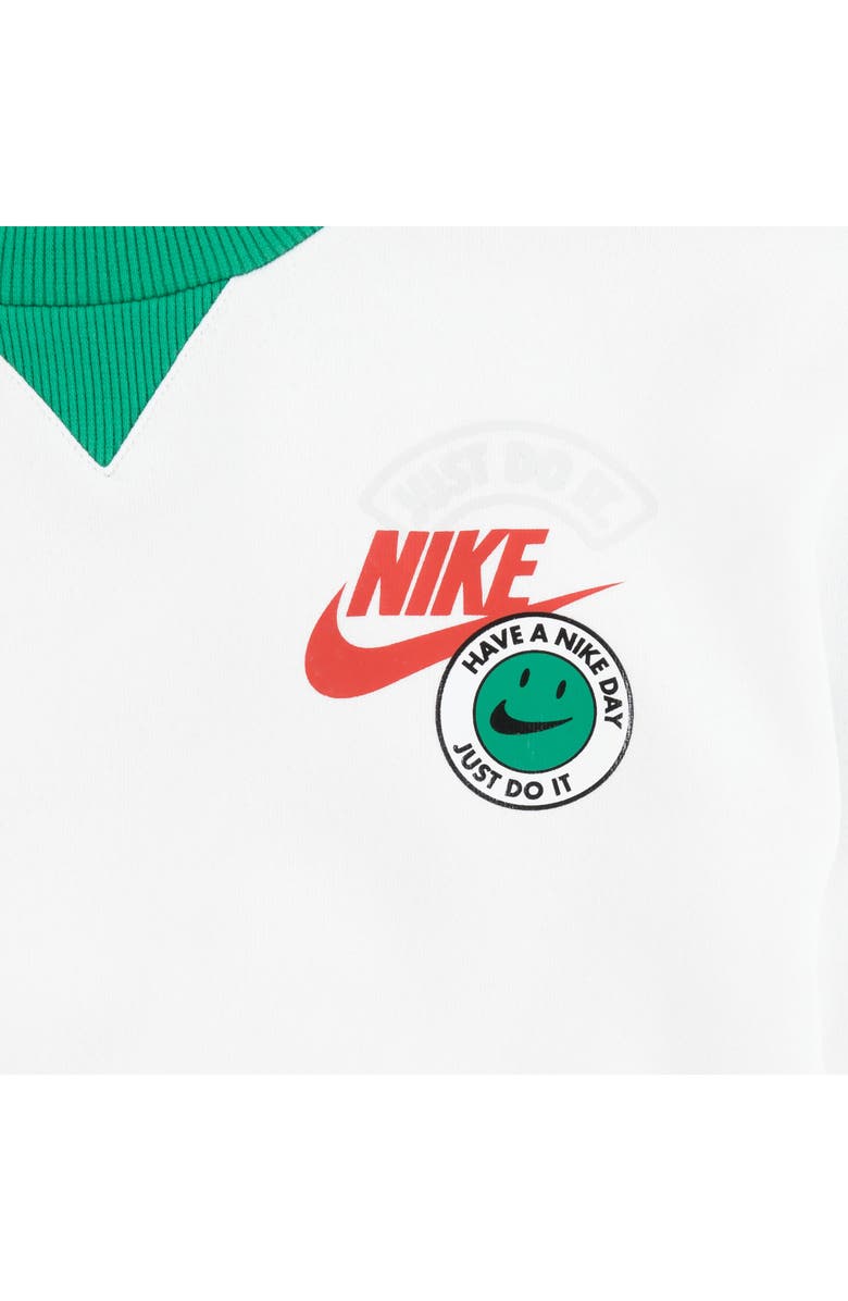 Nike Kids' Sportswear Colorblock Sweatshirt, Alternate, color,