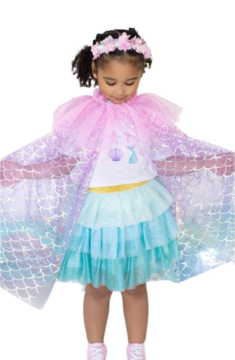 Sweet Wink Mermaid Cutie Short Sleeve T-Shirt, Alternate, color, White