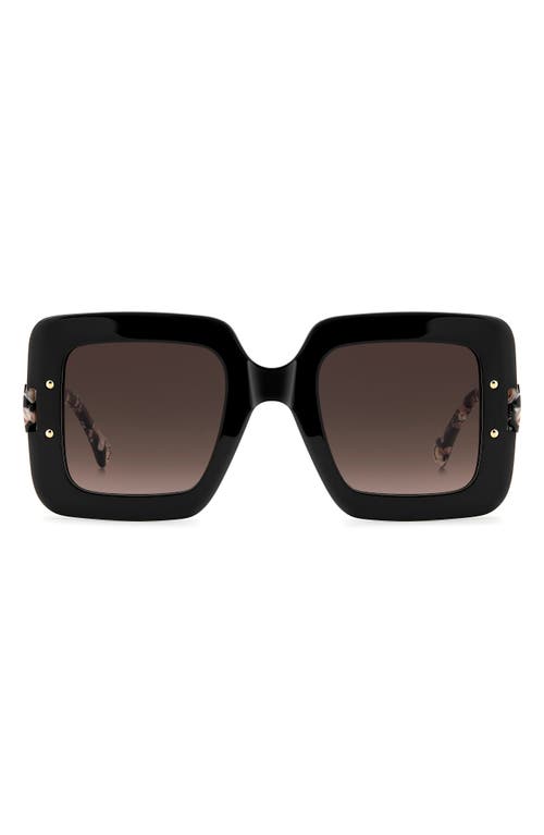 Carolina Herrera 50mm Square Sunglasses In Black