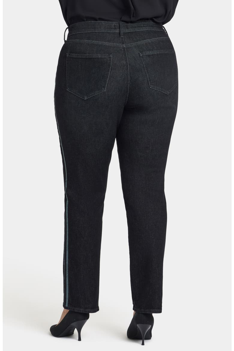 Marilyn Sequin Side Stripe Straight Leg, Alternate, color, FRENCH NIGHTFALL